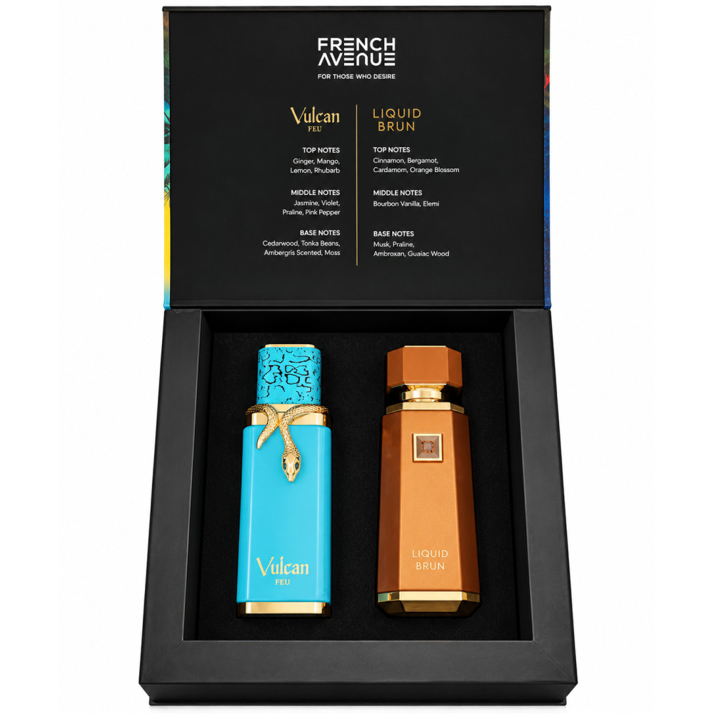 French Avenue Liquid Brun & Vulcan Feu набір 2x100мл