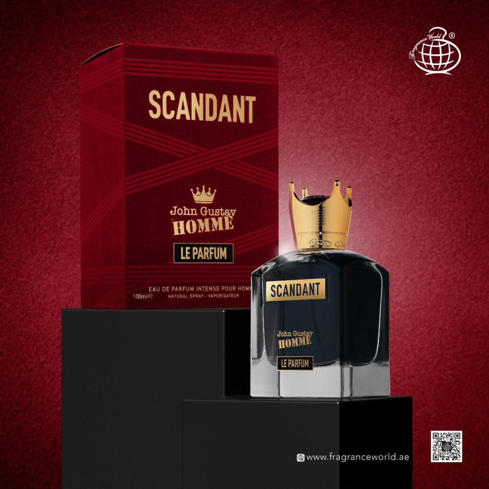 Fragrance World John Gustav Homme Scandant Le Parfum чоловіча парфумована вода