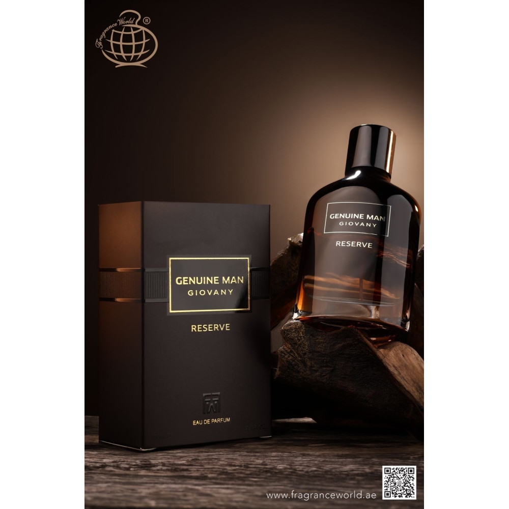 Fragrance World Genuine Man Reserve чоловіча парфумована вода