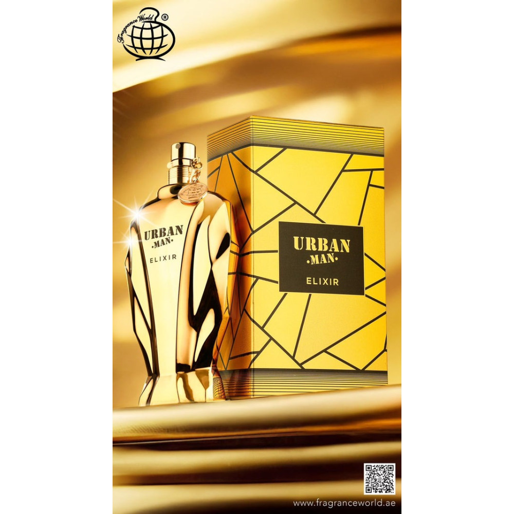 Fragrance World Urban Man Elixir мужская парфюмированная вода