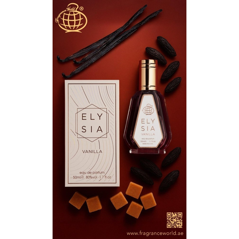 Fragrance World Elysia Vanilla жіноча парфумована вода 50мл