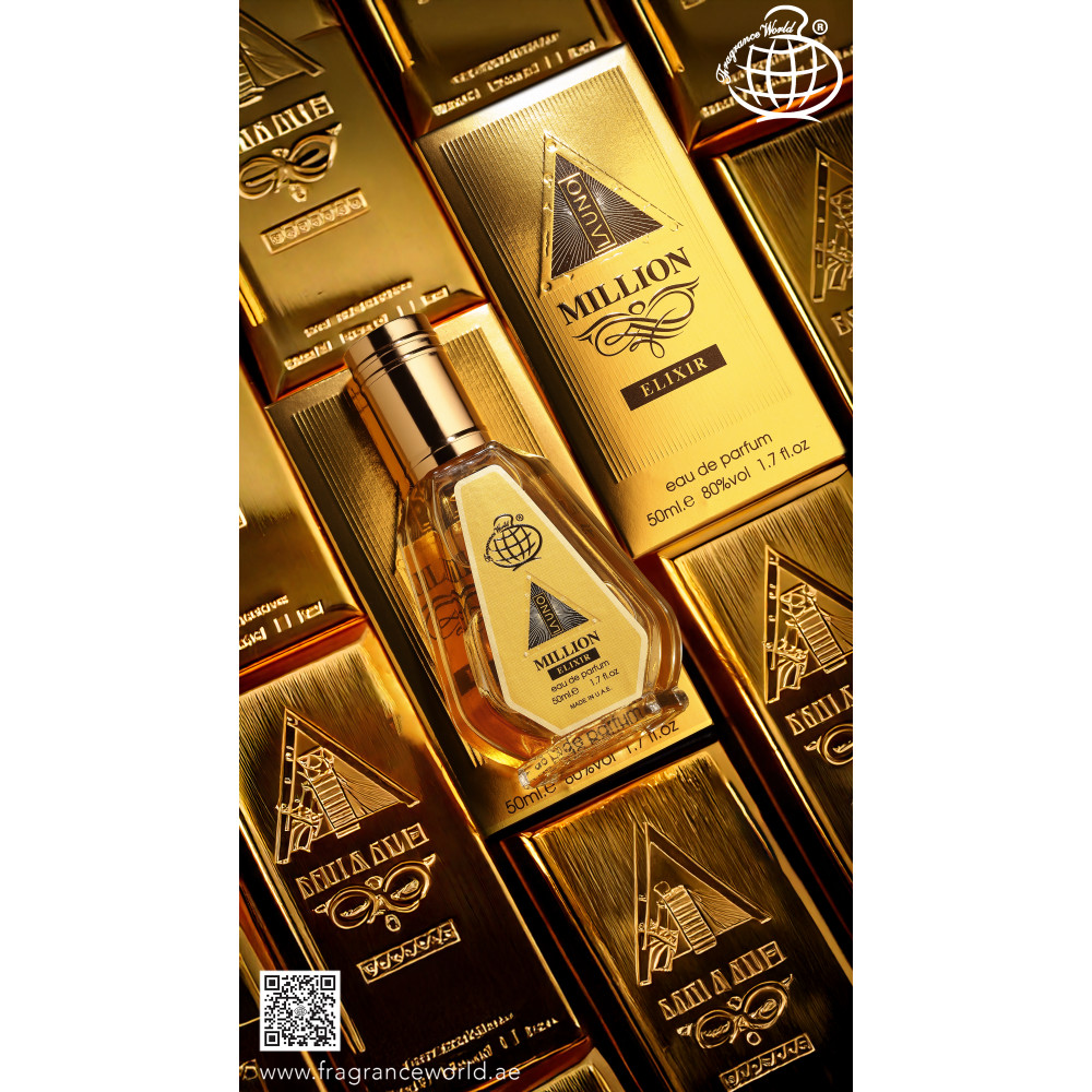 Fragrance World La Uno Million Elixir мужская парфюмированная вода 50мл