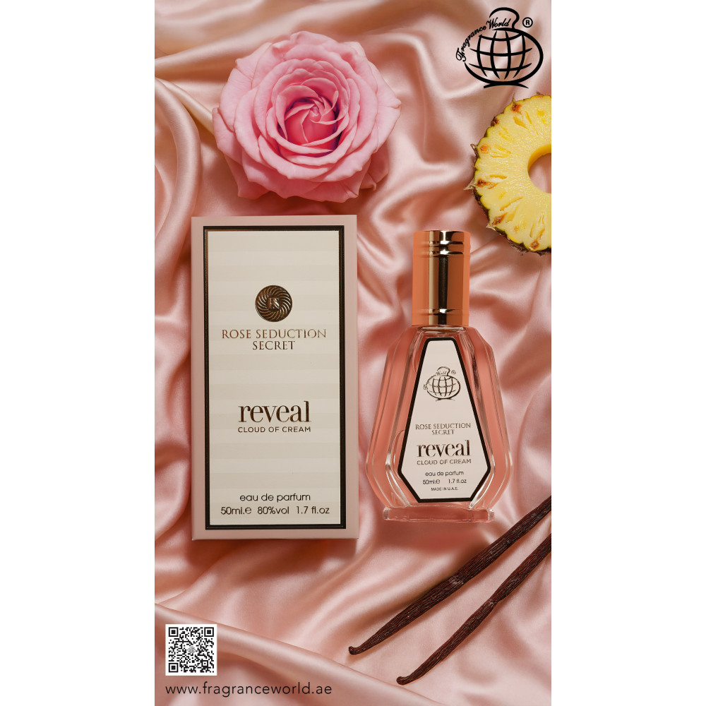 Fragrance World Rose Seduction Secret Reveal жіноча парфумована вода 50мл