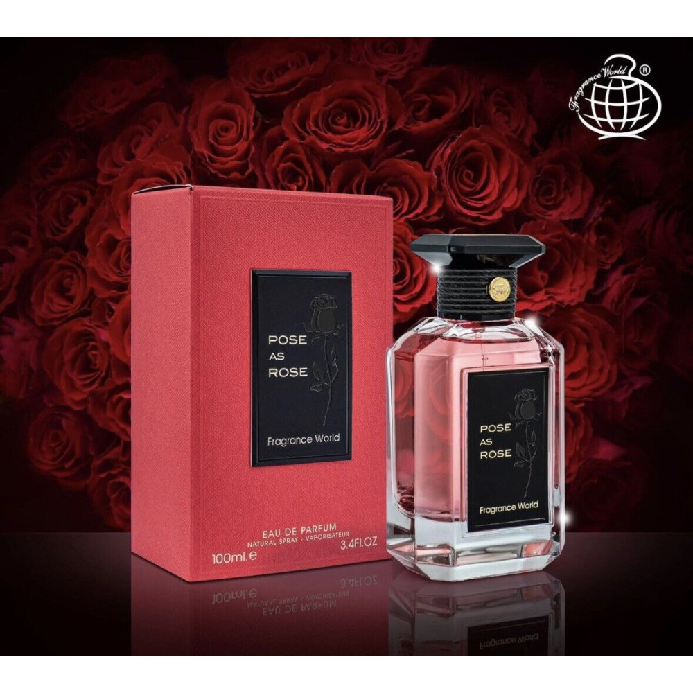 Fragrance World Pose as Rose ТЕСТЕР жіноча парфумована вода