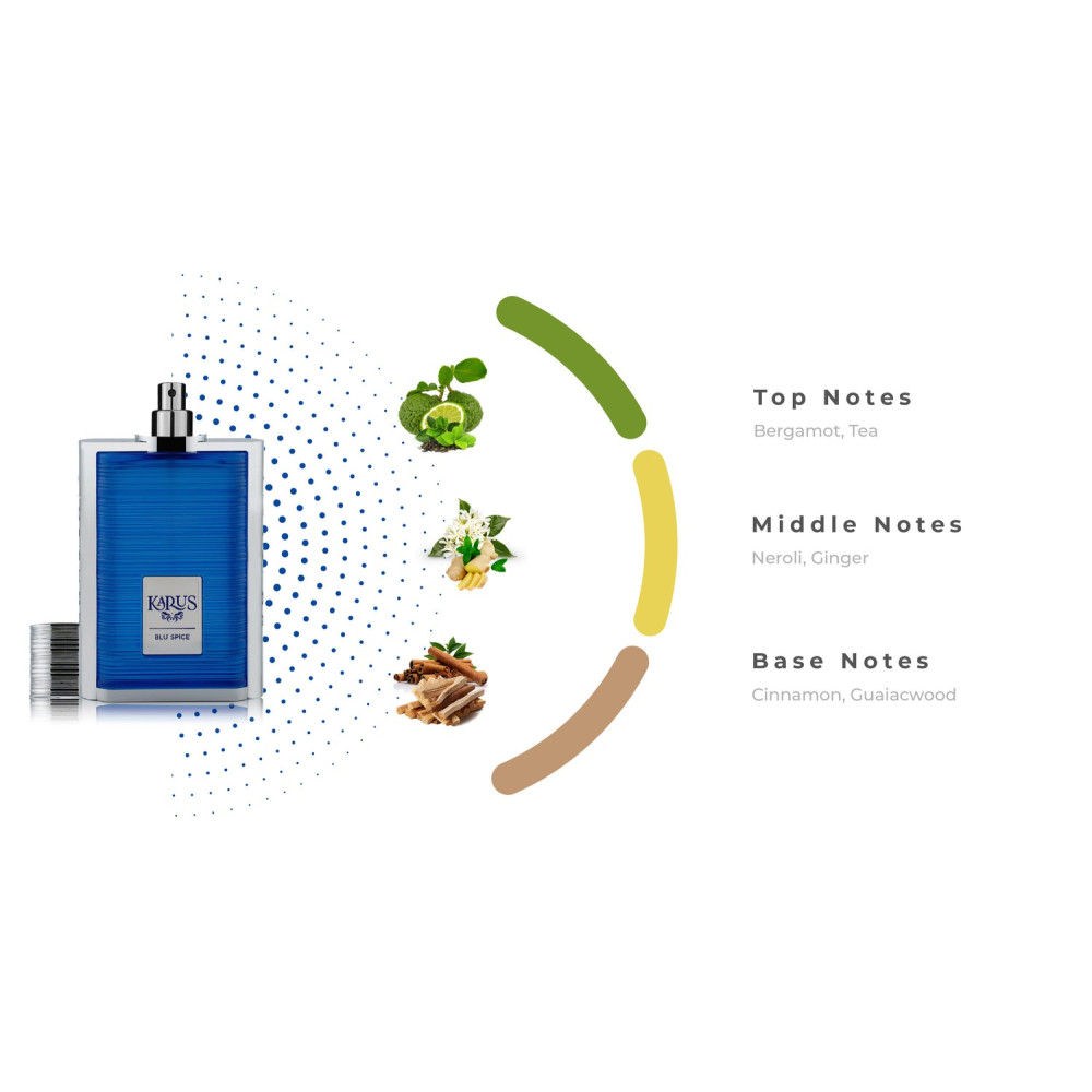 Khadlaj Karus Blu Spice чоловіча парфумована вода