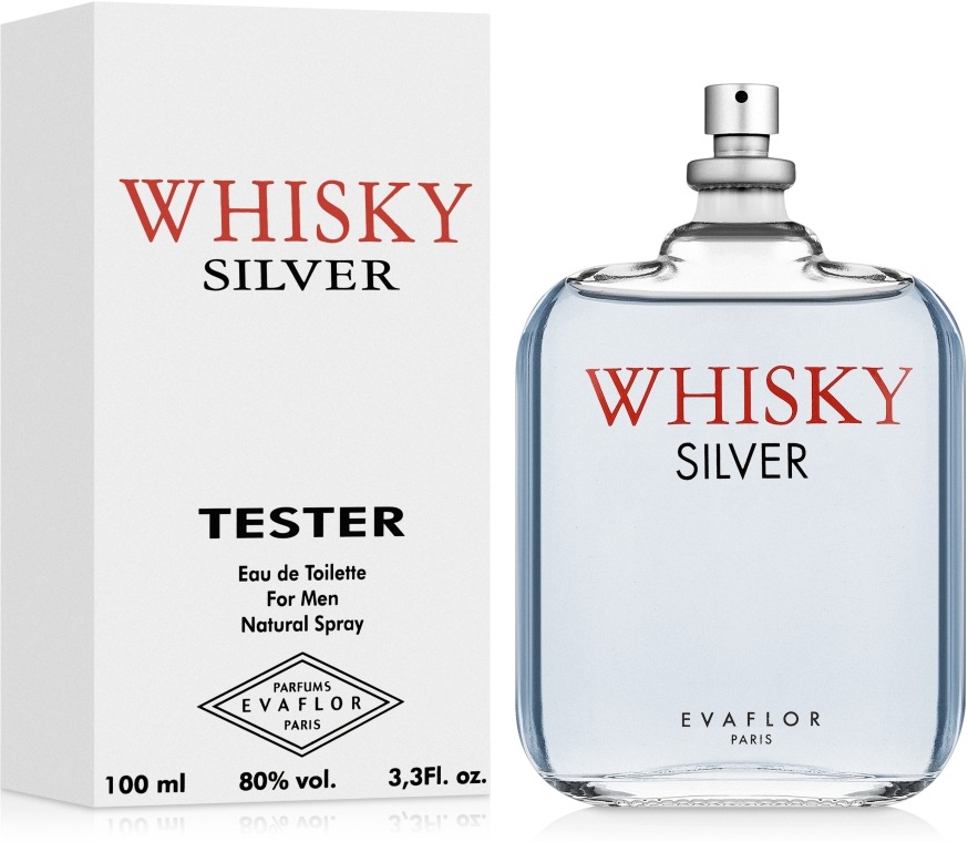 Evaflor Whisky Silver Тестер · 100 мл