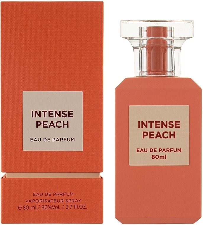 Fragrance World Intense Peach · 80 мл