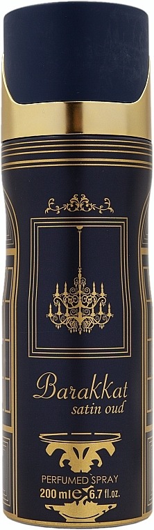 Fragrance World Barakkat Satin Oud дезодорант 200мл · 200 мл