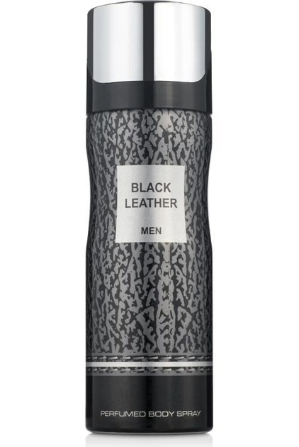 Fragrance World Black Leather чоловічий дезодорант 200мл · 200 мл