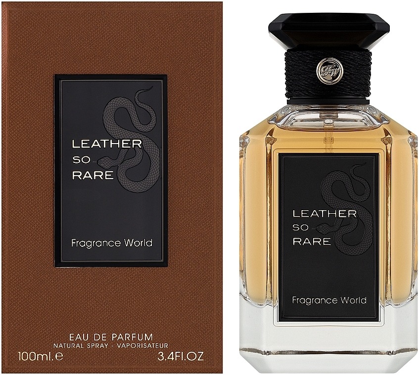 Fragrance World Leather So Rate TESTER · 100 мл