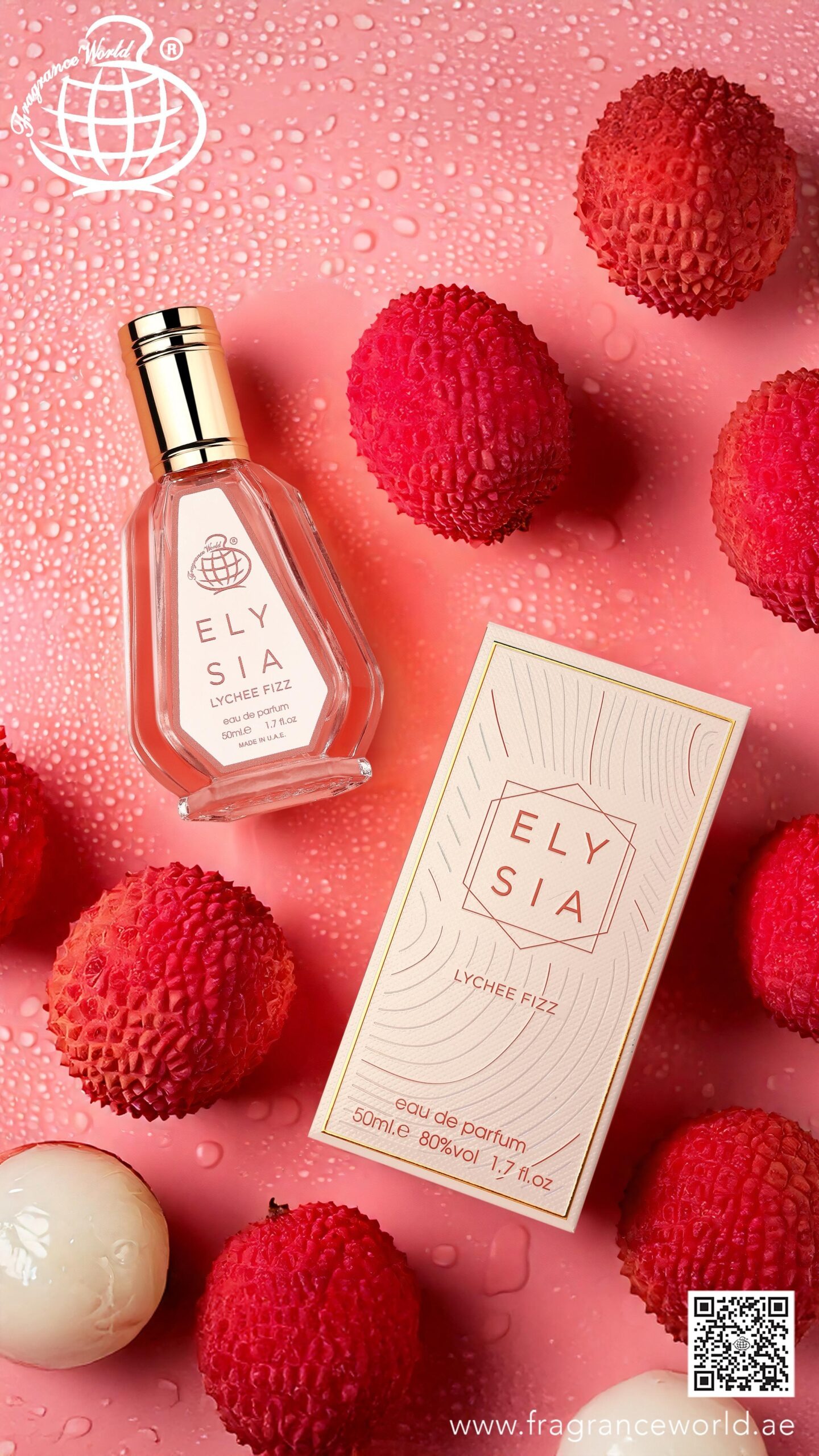 Fragrance World Elysia Lychee Fizz 50мл · 50 мл