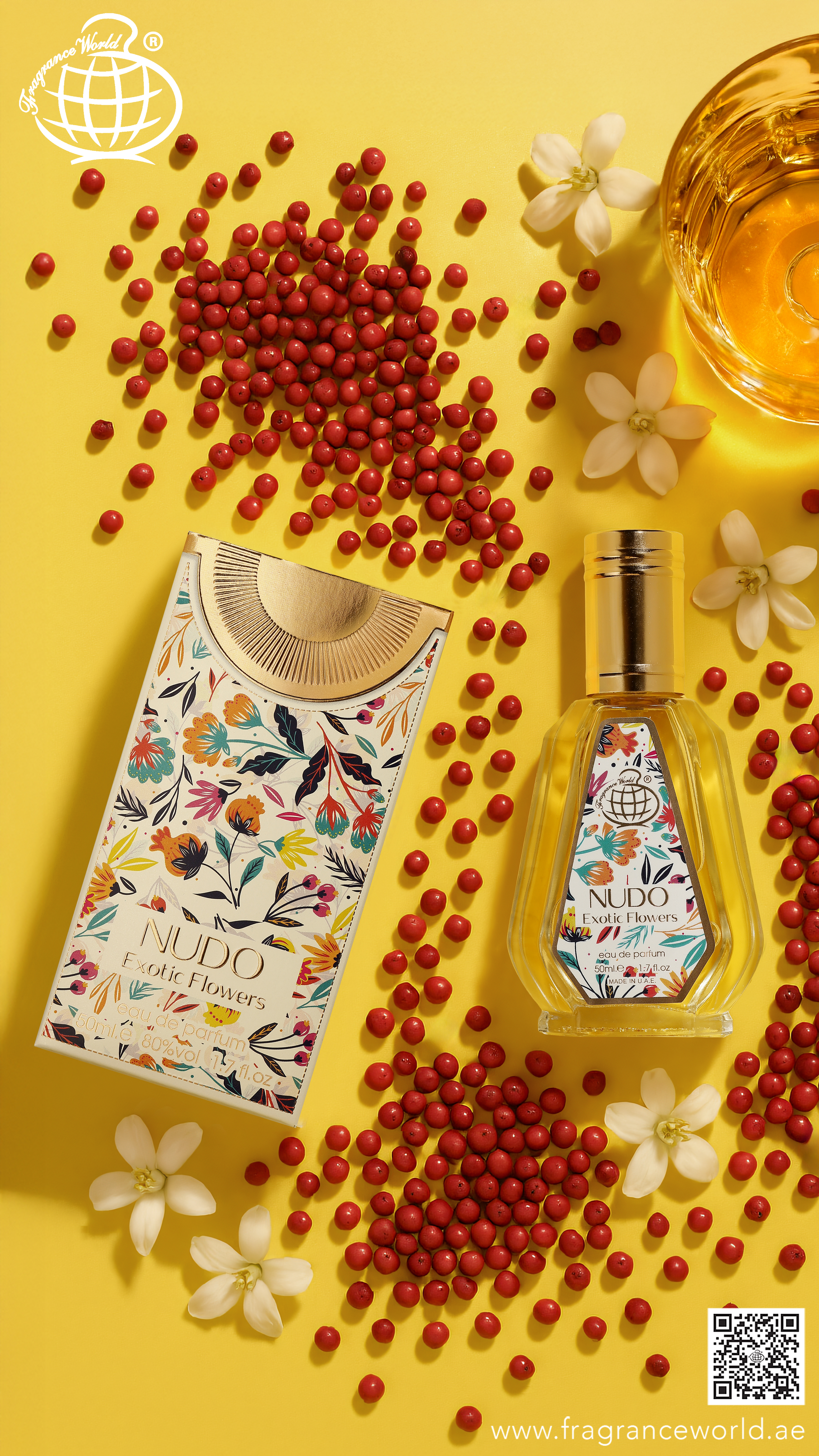 Fragrance World Nudo Exotic Flowers 50мл · 50 мл