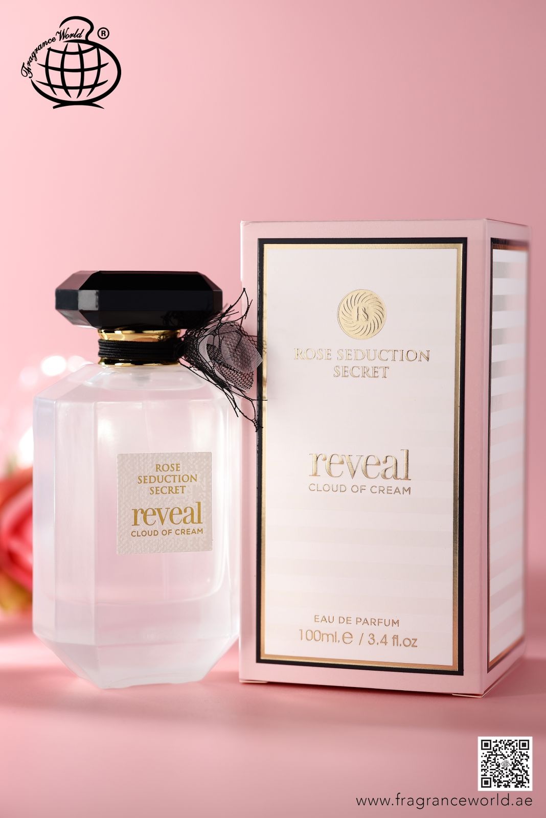 Fragrance World Rose Seduction Secret Reveal Cloud of Cream · 100 мл