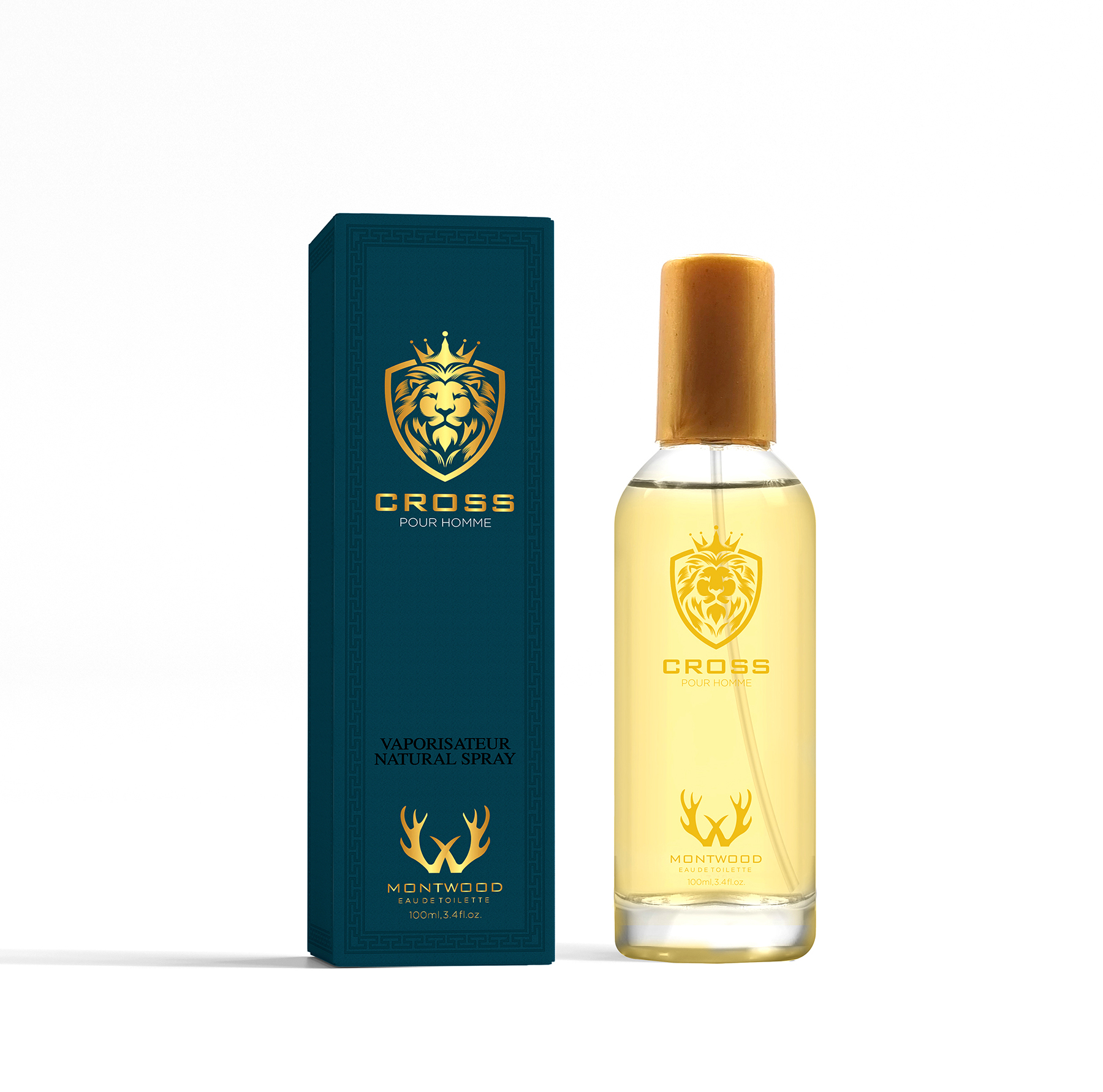 Montwood Cross pour homme · 100 мл