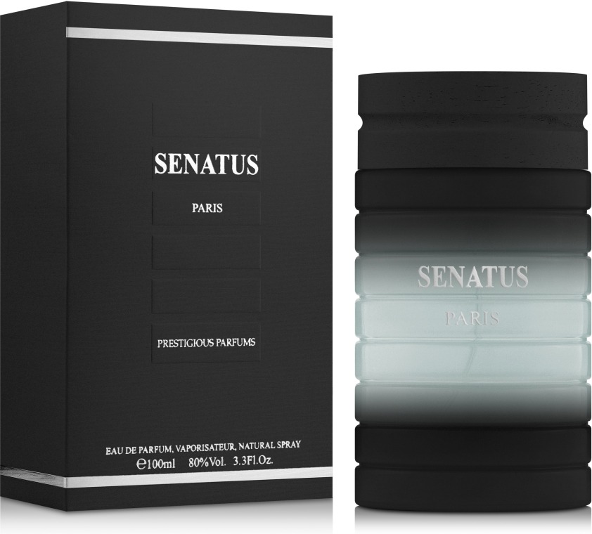 Prestigious parfums Senatus Black парфумована чоловiча вода — Prestige Parfums · 100 мл